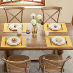 serviettes table lin classiques opaques beige gris noir vert rose bleu respectueuses l'environnement