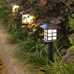 lumière solaire led jardin noire moderne transparente ip65 5v 60lm flux