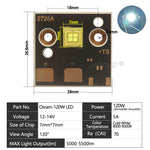 puce led haute puissance 20w 60w 75w 90w 150w 180w 200w 250w 300w noir