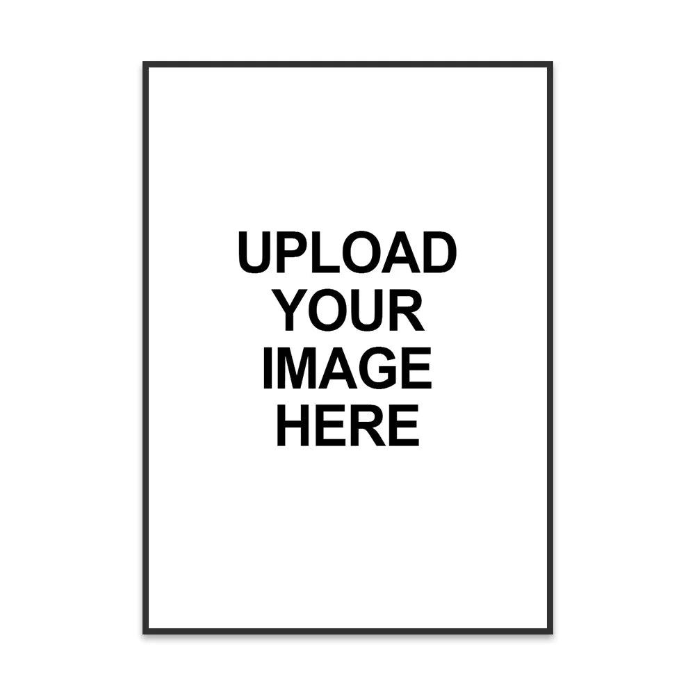 affiche personnalisée moderne abstraite toile multicolore sans cadre rectangle verticalDecoration intérieure personnalisable