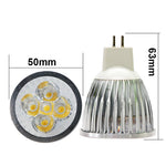 ampoule led projecteur 12v 24v blanc argenté moderne 50000h 50mm 63mm