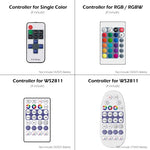 contrôleur led wifi moderne qr code compatible alexa assistant google 16 millions couleurs rgbw