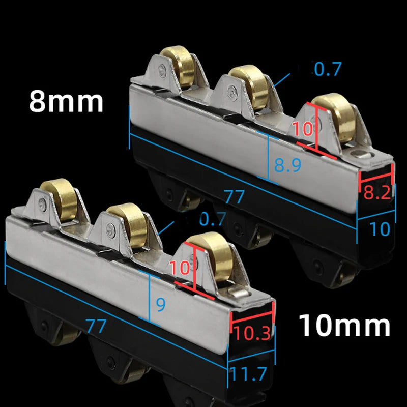 rouleau rideau argenté moderne fixe 8mm 10mm transparent fonctionnel deux pièces