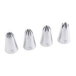 décorations gâteau embouts pâte sucre blancs coniques kit décoration desserts noirs pointillés