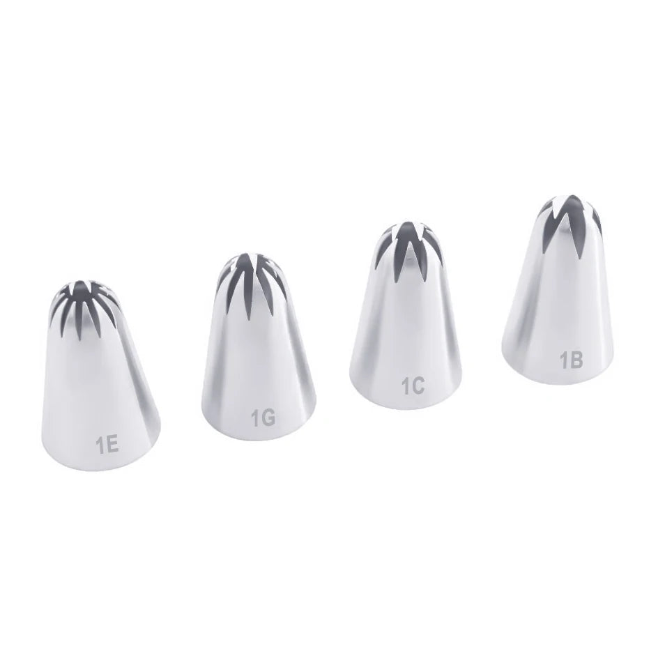 décorations gâteau embouts pâte sucre blancs coniques kit décoration desserts noirs pointillés