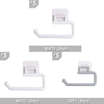 porte serviettes mural blanc motif carottes chats adhésif moderne cuisine salle bain tissue holder