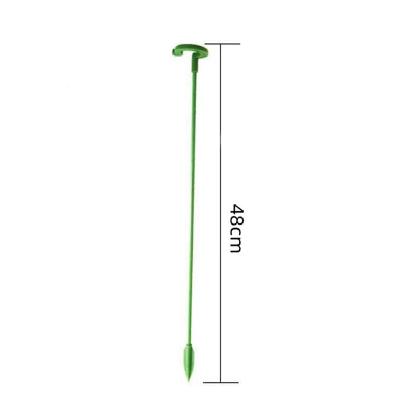 supports plantes tiges vertes modernes 17cm 27cm 37cm 48cm eyelets plastique minimalistes