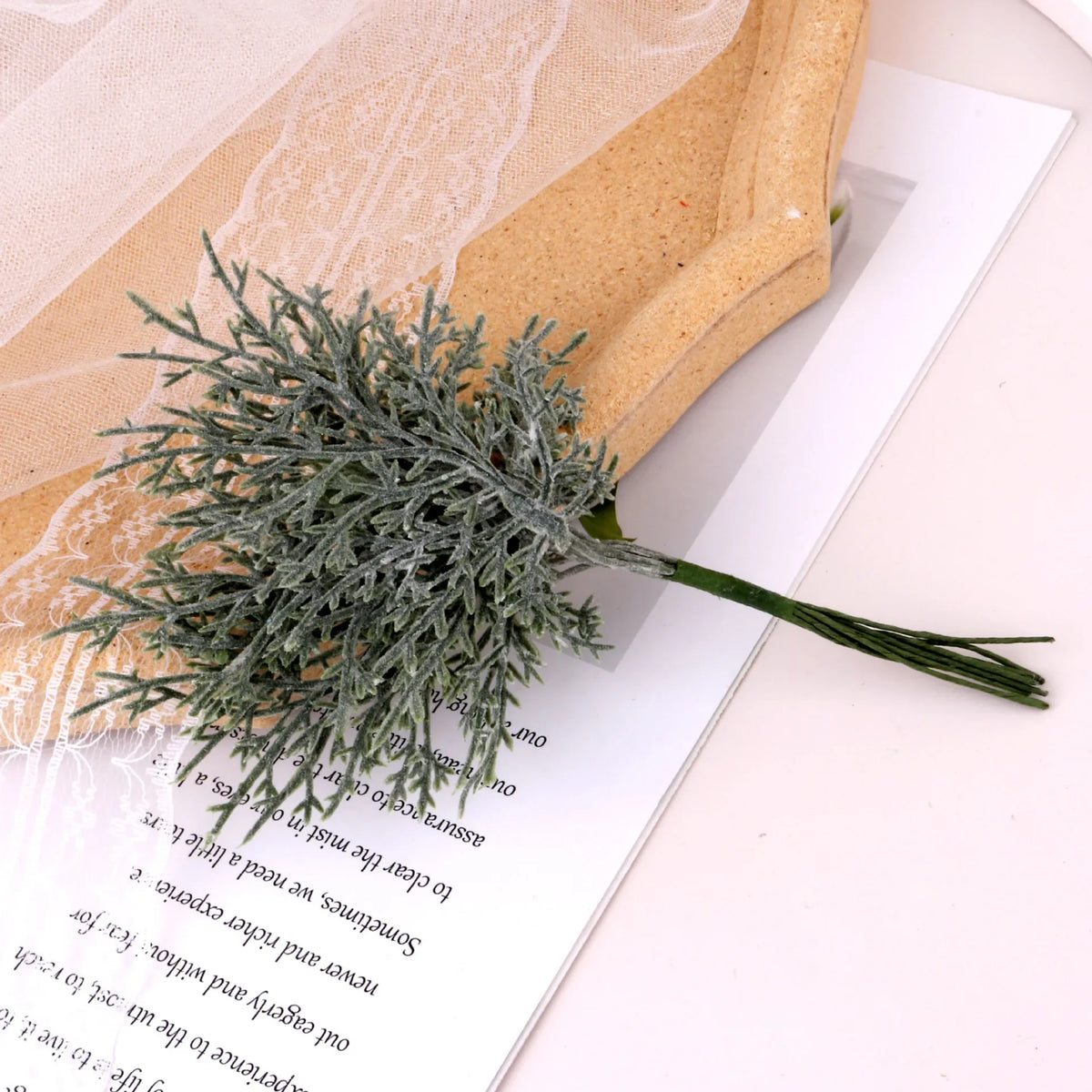 plantes artificielles feuilles fines rouge violet extérieur décoration intérieure naturelle feuilles 10 pièces