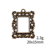 bijoux vintage baroques ornements floraux motifs géométriques argent doré anneaux