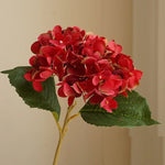 bouquet artificiel hortensia vert clair blanc rose pâle bleu clair moderne minimalisteintérieur decoration