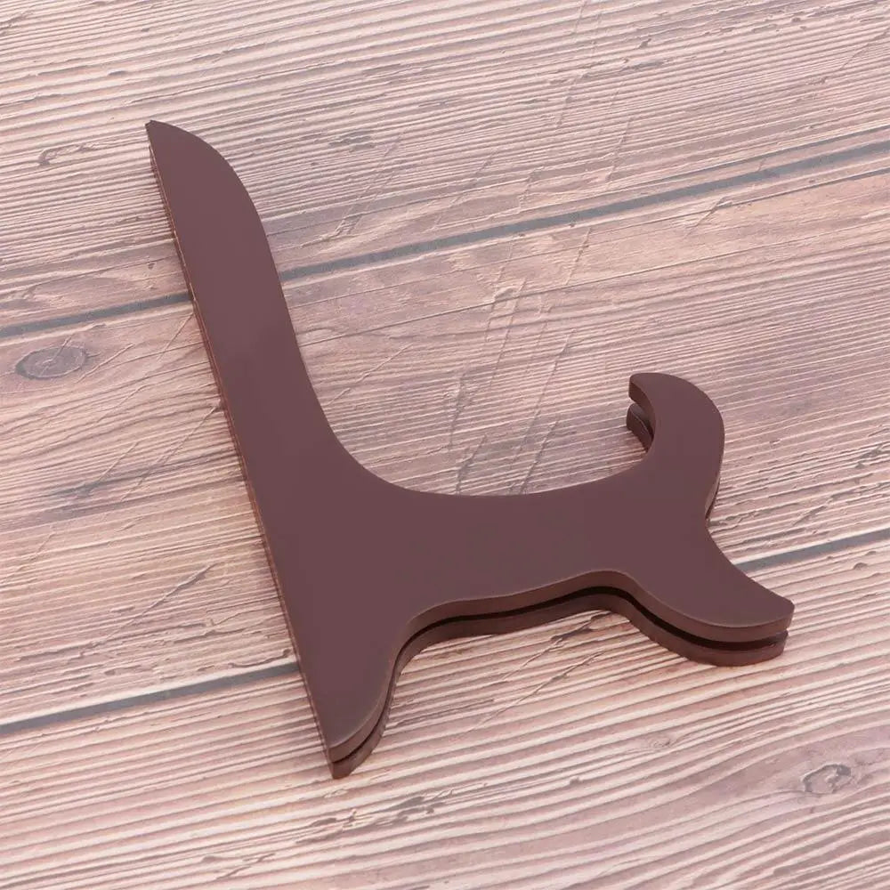 support d'affichage bois marron moderne pouces ølléts sans logo transparent