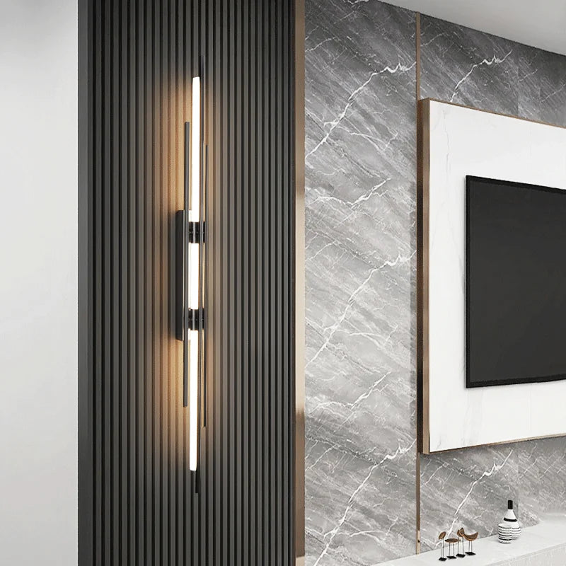 lampe murale moderne argentée dorée éclairage cuisine chambre salon 2000 82000lm LED 90 260V