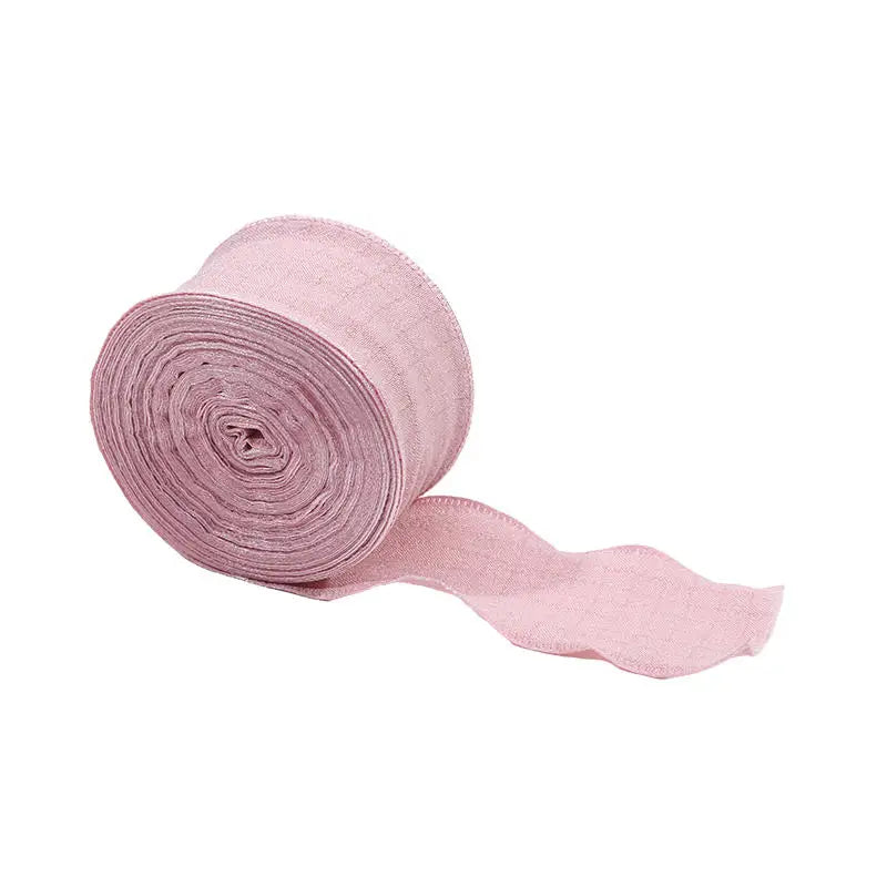 rubans plissés organza 4cm multicolores adhésifs décoration cheveux emballage fleurs 9mètres rouleau