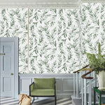 papier peint autocollant fleuri classique résistant humidité chambre salon naturel PVC opaque