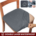 housses chaise spandex imperméable couleurs unies amovibles modernes maison restaurant événements