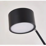 lampe sol moderne noire led 6000k 4000k 3000k haut bas interrupteur métal 160cm 180cm