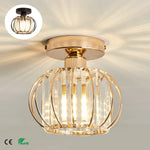 Lampe moderne or noir transparent acrylique éclairage chambre entrée étude