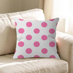 housse coussin carré motif pois animal compagnie moderne polyester coton noir blanc chambre lit