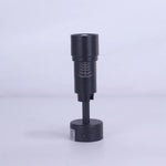 projecteur led noir moderne réglable 60 degrés 7w zoomable surface touch switch aluminium