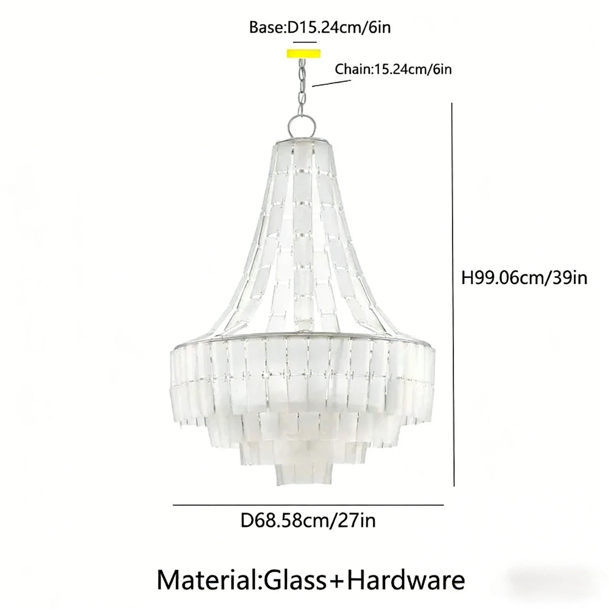 lustre moderne géométrique vert doré blanc transparent chambre salon