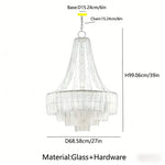 lustre moderne géométrique vert doré blanc transparent chambre salon