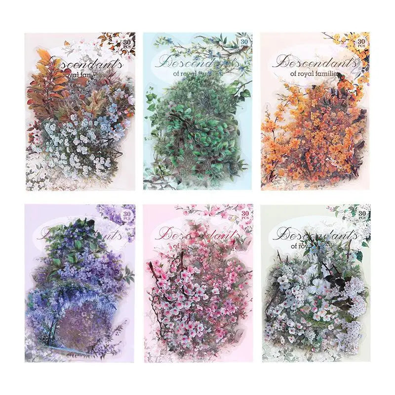 décorations florales séchées naturelles violettes roses vertes orangées blanches plantes fleurs