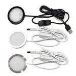 lampe led 3w 12v blanc moderne câble usb interrupteur 3000k 4000k 6000k