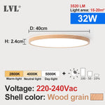 plafonnier led blanc moderne 24w 1080lm 10 15m² facile interrupteur mural