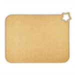 tapis sol silicone opaque moderne beige rose gris jaune vert bleu respectueux environnement