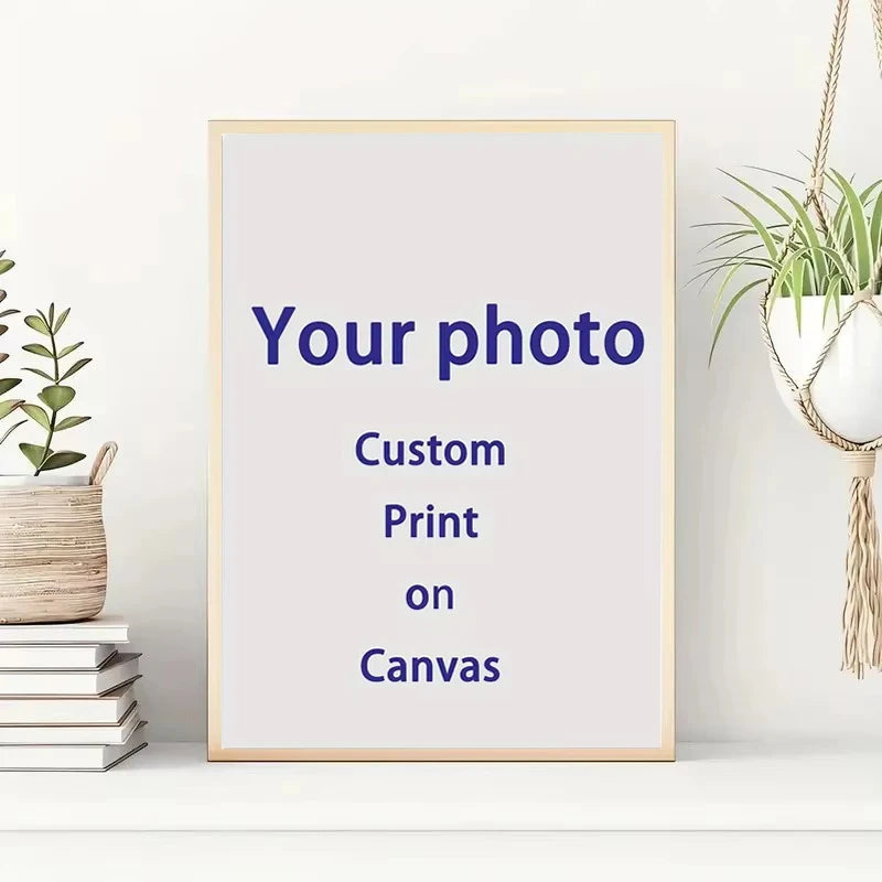 toile impression personnalisée photo famille animaux mariage anniversaire décoration maison cadeau mural blanc minimaliste