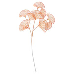 bouquet artificiel feuilles gingko couleur orange jaune rose moderne décoration maison mariageextérieur