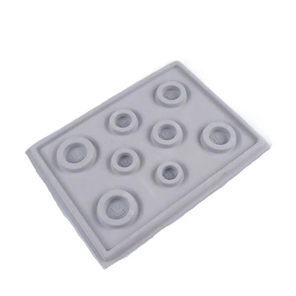 plateau conception gris clair mat opaques outils couture boite rangement ciseaux pinces bijouterie fonctionnelle