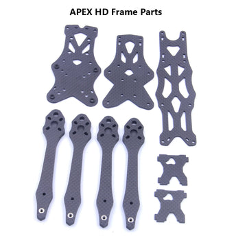 pièces cadre drone fibre carbone gris hélicoptère rc fpv diy moderne technologie