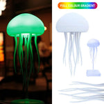 lampe led forme méduse tentacules base plate couleur multicolore moderne veilleuse ambiance