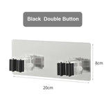 supports murals adhésifs transparents blancs modernes balais aspirateurs multifonctions PVC respectueux environnement