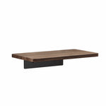 étagère murale bois foncé moderne adhésive porte serviettes support serviettes papier rangement facile durable