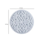 moules silicone motifs floraux flocons neige modernes decoratifs artisanat decoration intérieure