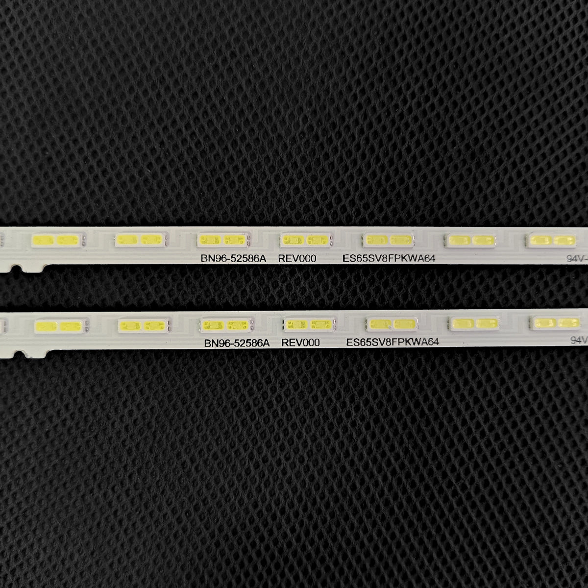 ruban led blanc ligne droite moderne 64led 710mm connecteurs