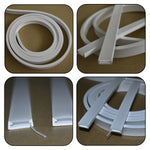 tube néon led flexible silicone blanc lait mat transparent protection bande led adhésif moderne