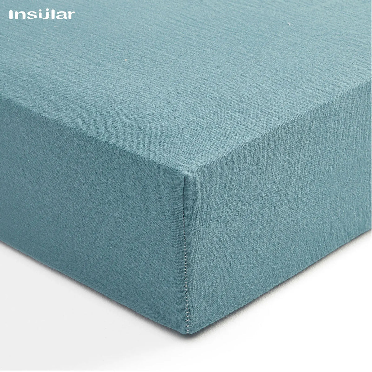drap housse coton bébé arc ciel floral nuages motifs doux minimaliste enfantin protège matelas