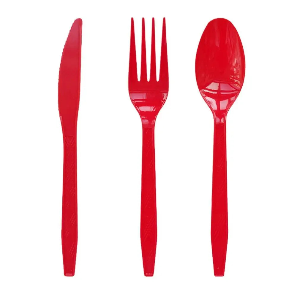 vaisselle noël 24 pièces assiettes fourchettes couteaux serviettes père noël motifs traditionnels rouge blanc