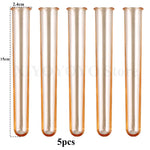 vases tubes essai transparent blanc bleu violet orange decoration maison hydroponie plantes fabrication minimaliste