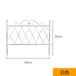 grille jardin art nouveau vert blanc support plante cloison décorativeextérieur facile assembler