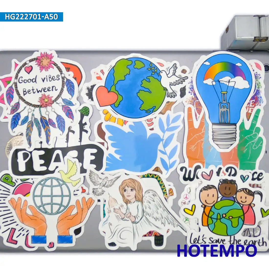 sticker adhésif pop art graphique diy decoration multicolore guitare skate helmet moto voiture bicyclette