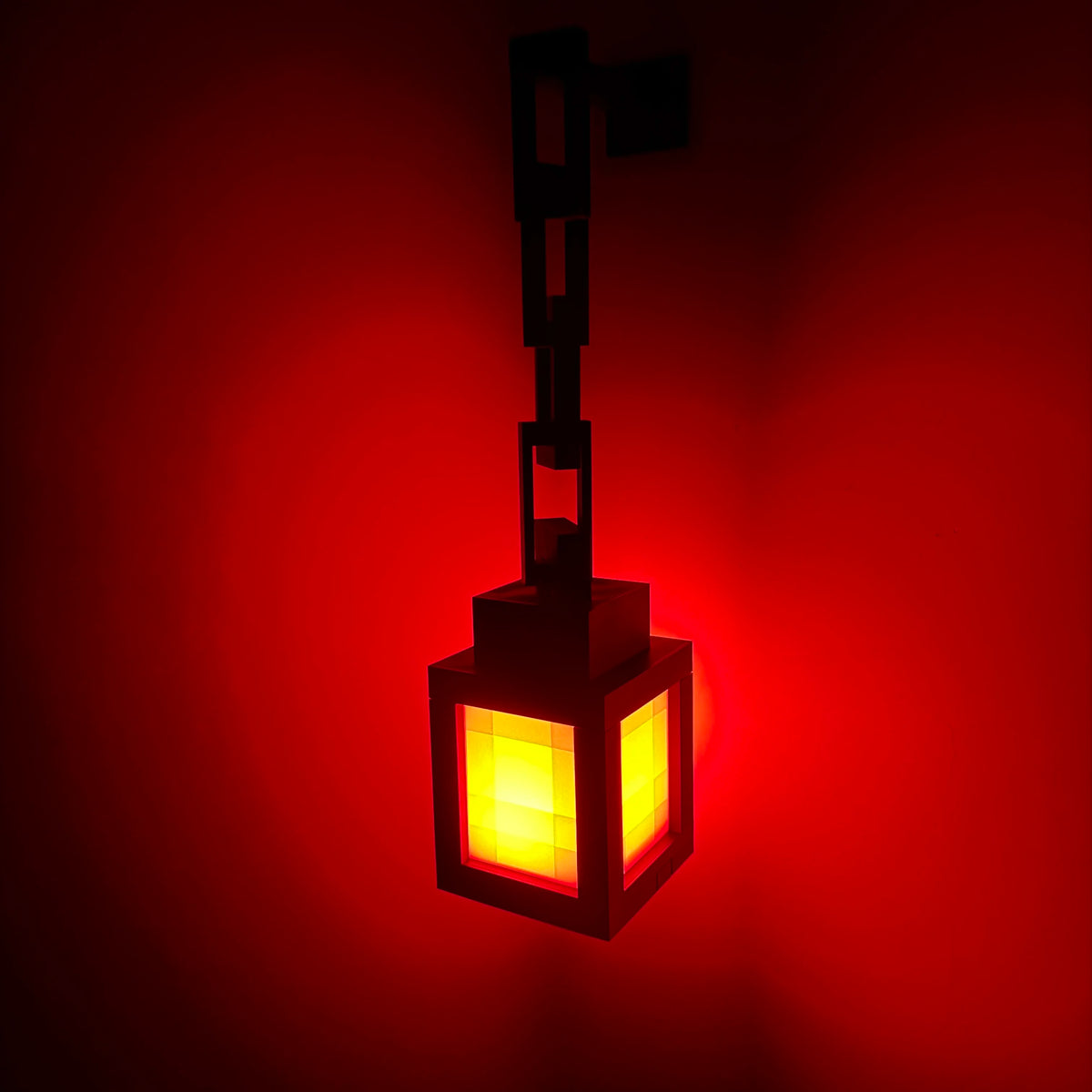 lampe led rétro pixelisée décoration intérieure 16 couleurs transparente murale anniversaire festive