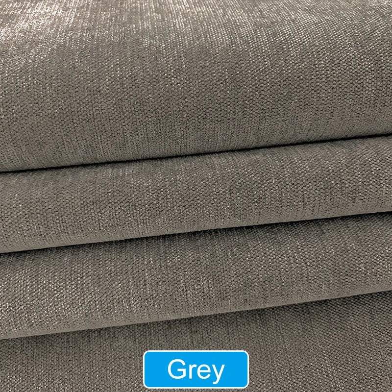 tissu polyester uni moderne vert orange bleu gris marron rouge jaune 148x100cm
