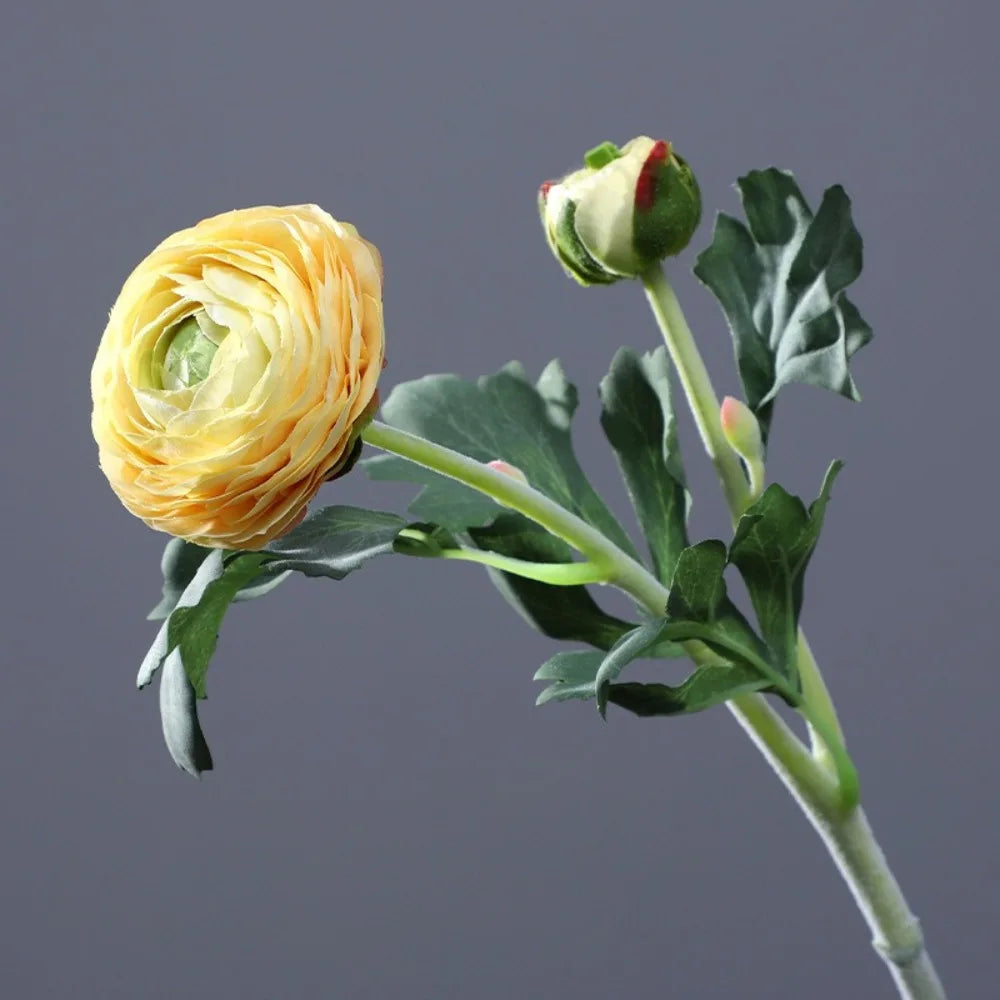 fleur artificielle moderne bouquet décoration maison rose blanc jaune orange rouge naturelle intérieur