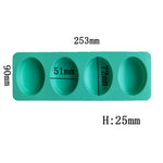 moules savon silicone rose bleu vert modernes couvercle multifonctionnels bricolage fabrication