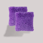 taies d'oreiller blanches modernes non toxiques 100% polyester 18x18 pouces pack fixés respectueux environnement