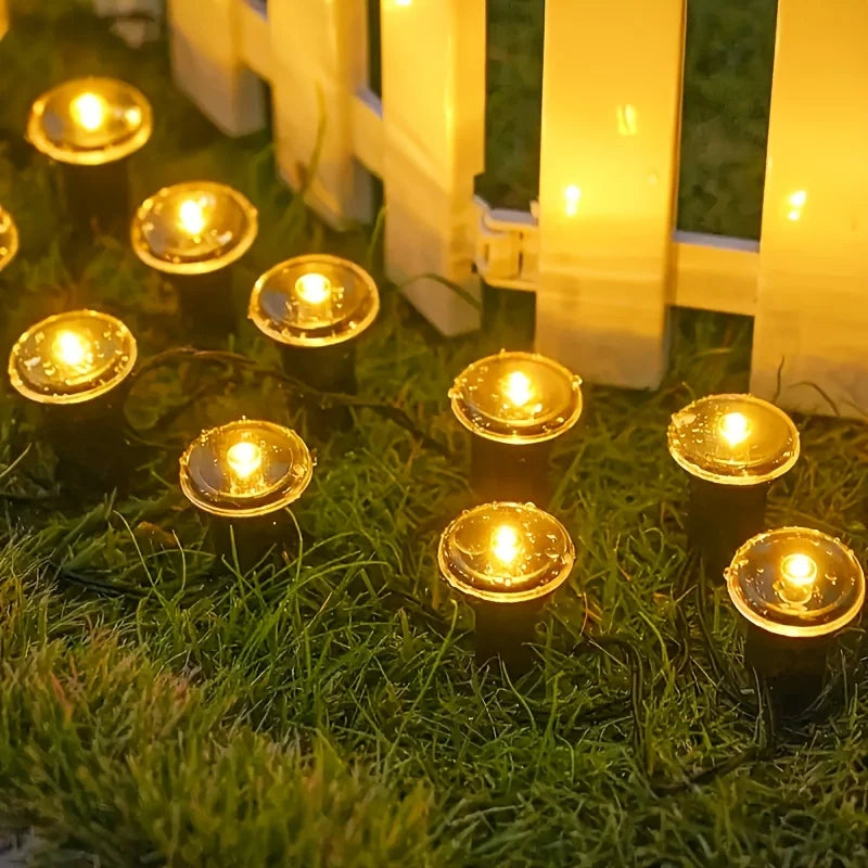 lumières solaires dorées modernes modes étanches ip44 jardinextérieur autonomes câble noir